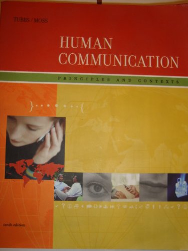 Book Human Communication: Principles and Contexts with PowerWeb free