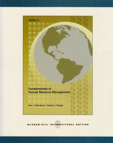 Book Fundamentals of Human Resource Management free
