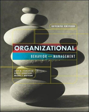 Book Organizational Behavior and Management free