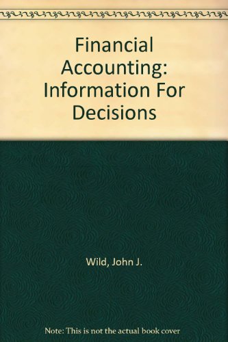 Book Financial Accounting: Information For Decisions free