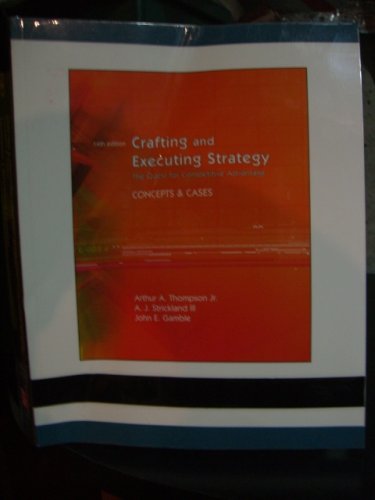 Book Crafting And Executing Strategy: The Quest For Competitive Advantage free