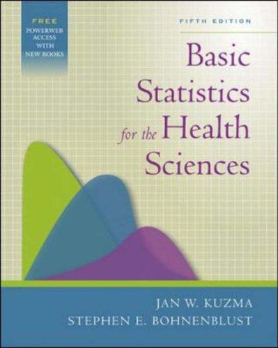 Book Basic Statistics for the Health Sciences free