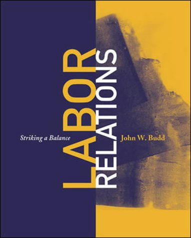 Book Labor Relations : Striking A Balance free