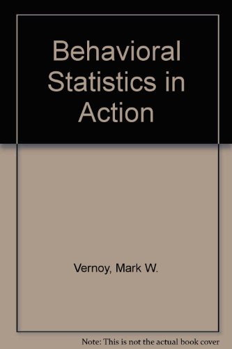 Book Behavioral Statistics In Action free