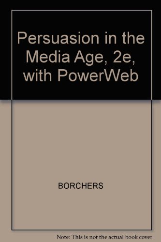 Book PERSUASION IN THE MEDIA AGE free