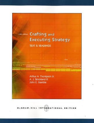 Book Crafting And Executing Strategy : Text And Readings With Olc With Premium Content Card free