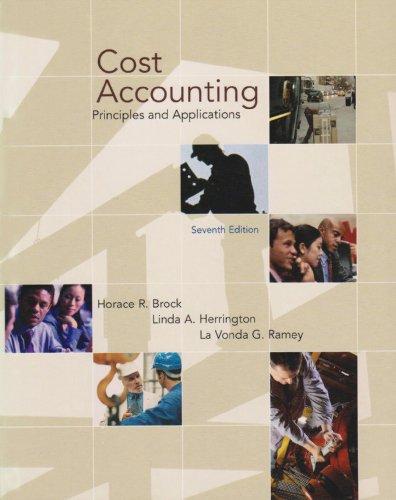 Book Cost Accounting: Principles and Applications free