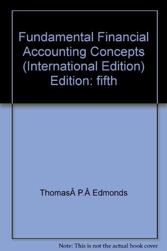Book Fundamental Financial Accounting Concepts free