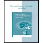Book How To Design And Evaluate Research In Education free