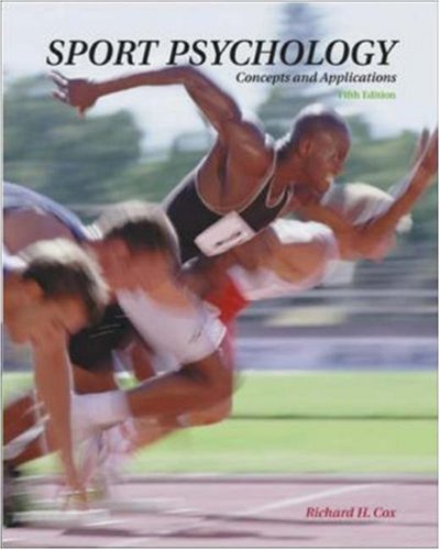 Book Sport Psychology : Concepts And Applications free