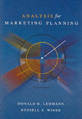 Book Analysis for Market Planning (McGraw-Hill/Irwin Series in Marketing) free