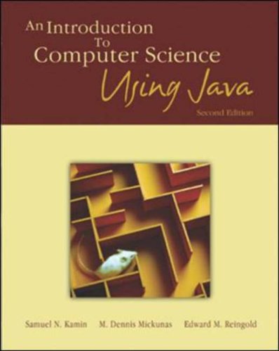 Book An Introduction to Computer Science Using Java free