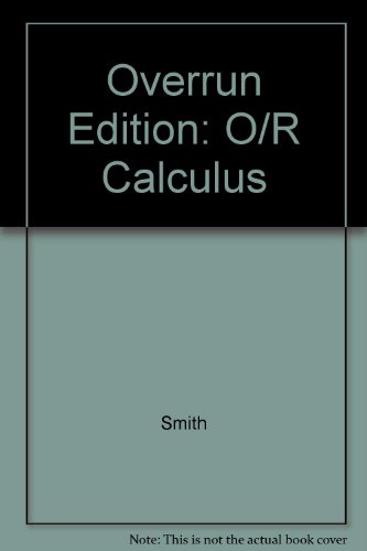Book Overrun Edition: O/r Calculus free