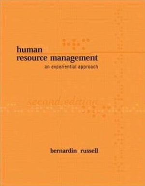 Book Human Resource Management: An Experiential Approach free
