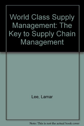 Book World Class Supply Management free