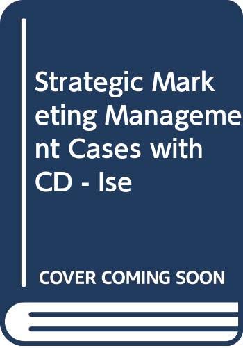 Book Strategic Marketing Management Cases with CD - Ise free
