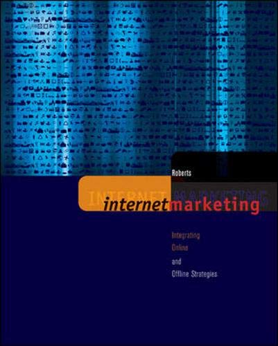 Book Internet Marketing - Integrating Online & Offline Strategies (03) By Roberts, Mary Lou [paperback (2002)] free