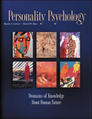 Book Personality Psychology: With PowerWeb free