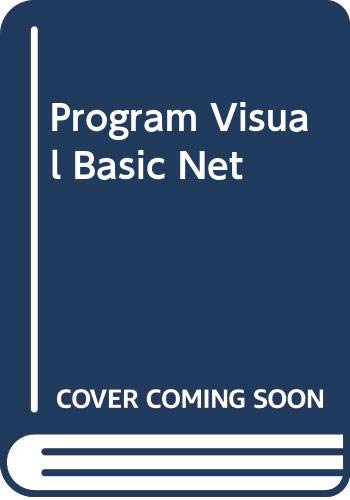 Book Program Visual Basic Net free