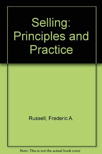 Book Selling: Principles and Practice free