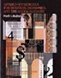 Book Applied Mathematics for Business, Economics, and the Social Sciences free