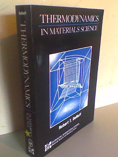 Book Thermodynamics in Materials Science free