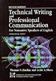 Book Technical Writing and Professional Communication free