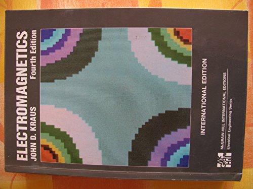 Book Electromagnetics (Mcgraw-Hill International Editions: Electrical Engineering Series) free