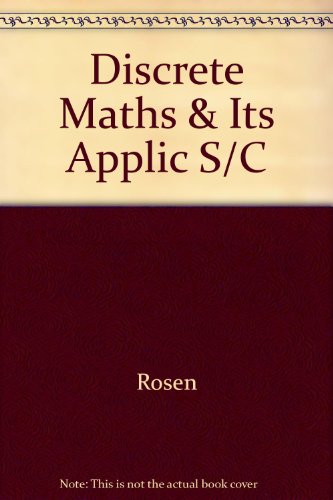 Book Discrete Mathematics and Its Applications free