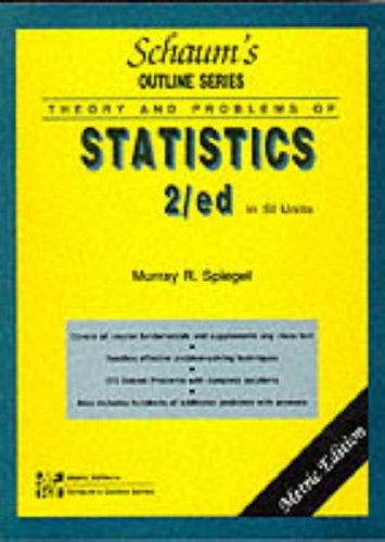 Book Schaum's Outline of Theory and problems of Statistics free