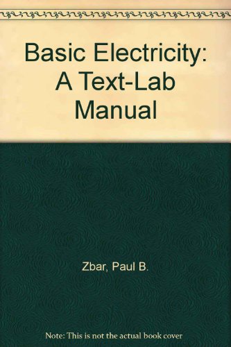 Book Basic Electricity: A Text-lab Manual free