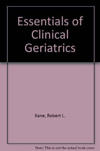 Book Essentials Of Clinical Geriatrics free