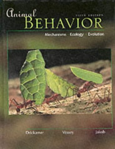Book Animal Behavior : Mechanisms, Ecology, Evolution free