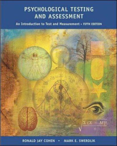 Book Psychological Testing and Assessment: an Introduction to Tests and Measurement free