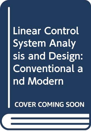 Book Linear Control System Analysis And Design: Conventional And Modern free