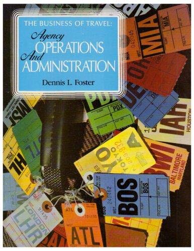 Book BUSINESS OF TRAVEL AGENCY OPERAT ADMIN free