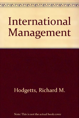 Book International Management free