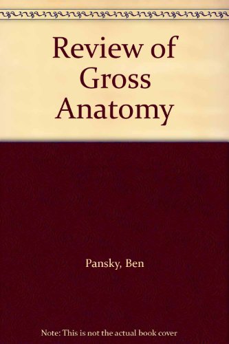 Book Review Of Gross Anatomy free