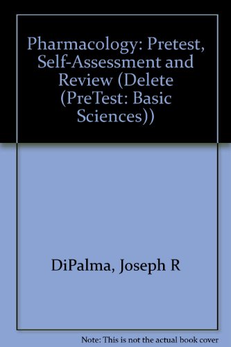 Book Pharmacology: Pretest, Self-Assessment and Review free