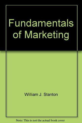 Book Fundamentals of Marketing free