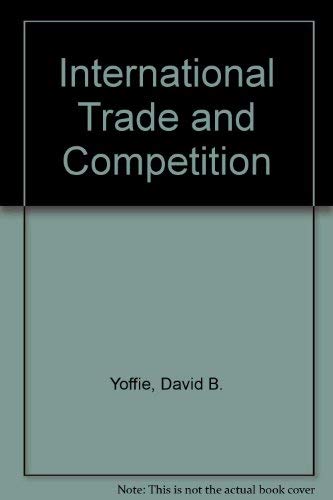 Book International Trade And Competition free