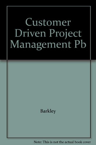 Book Customer Driven Project Management free
