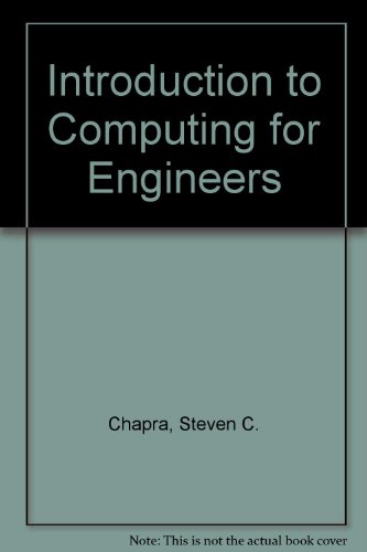 Book Introduction to Computing for Engineers free