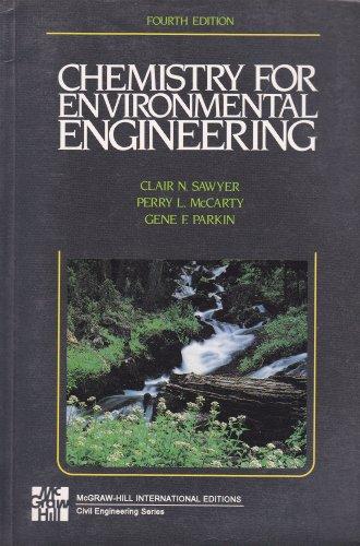Book Chemistry For Environmental Engineering free