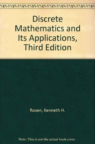 Book Discrete Mathematics and Its Applications (McGraw-Hill International Editions: Mathematics Series) free