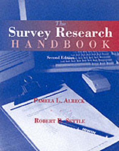 Book Survey Research Handbook (the Irwin Series In Marketing) free