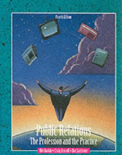 Book Public Relations: The Profession and the Practice free