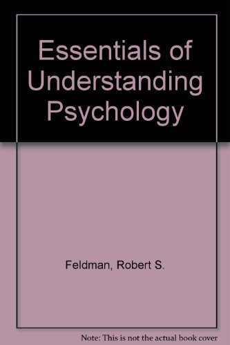 Book Essentials Of Understanding Psychology free