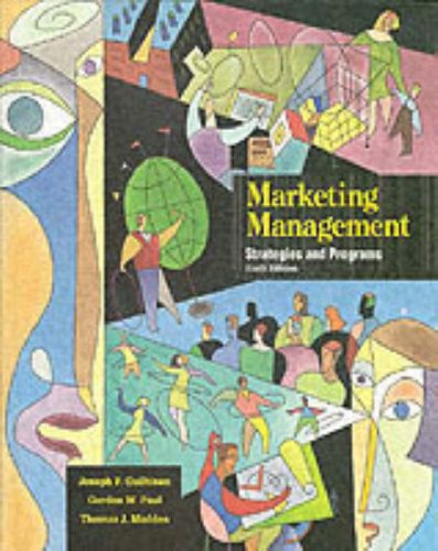 Book Marketing Management: Strategies and Programs free