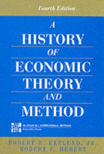 Book History of Economic Theory and Method (McGraw-Hill International Editions) free